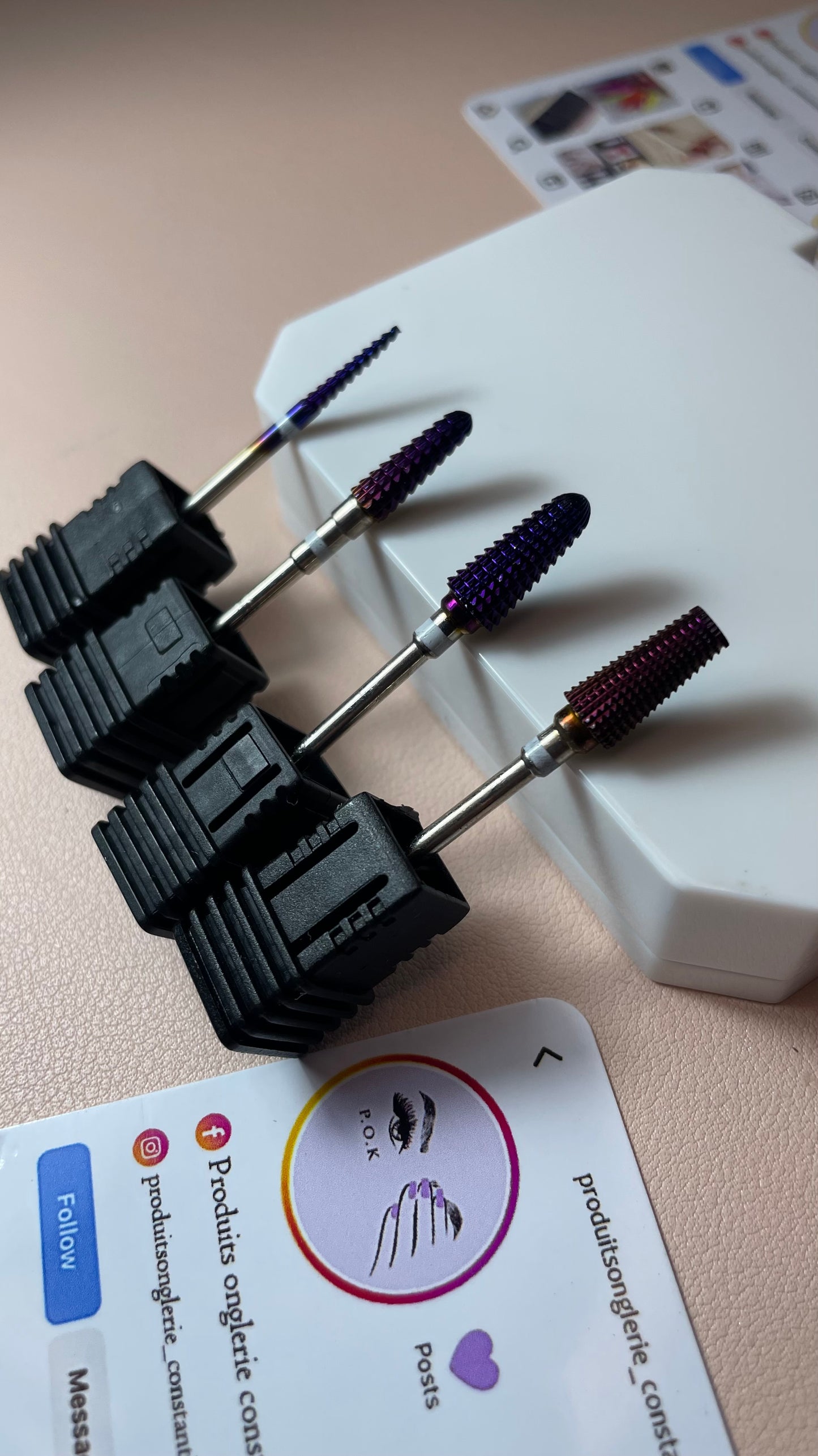 Embout pour dépose qualité premium 4 pcs