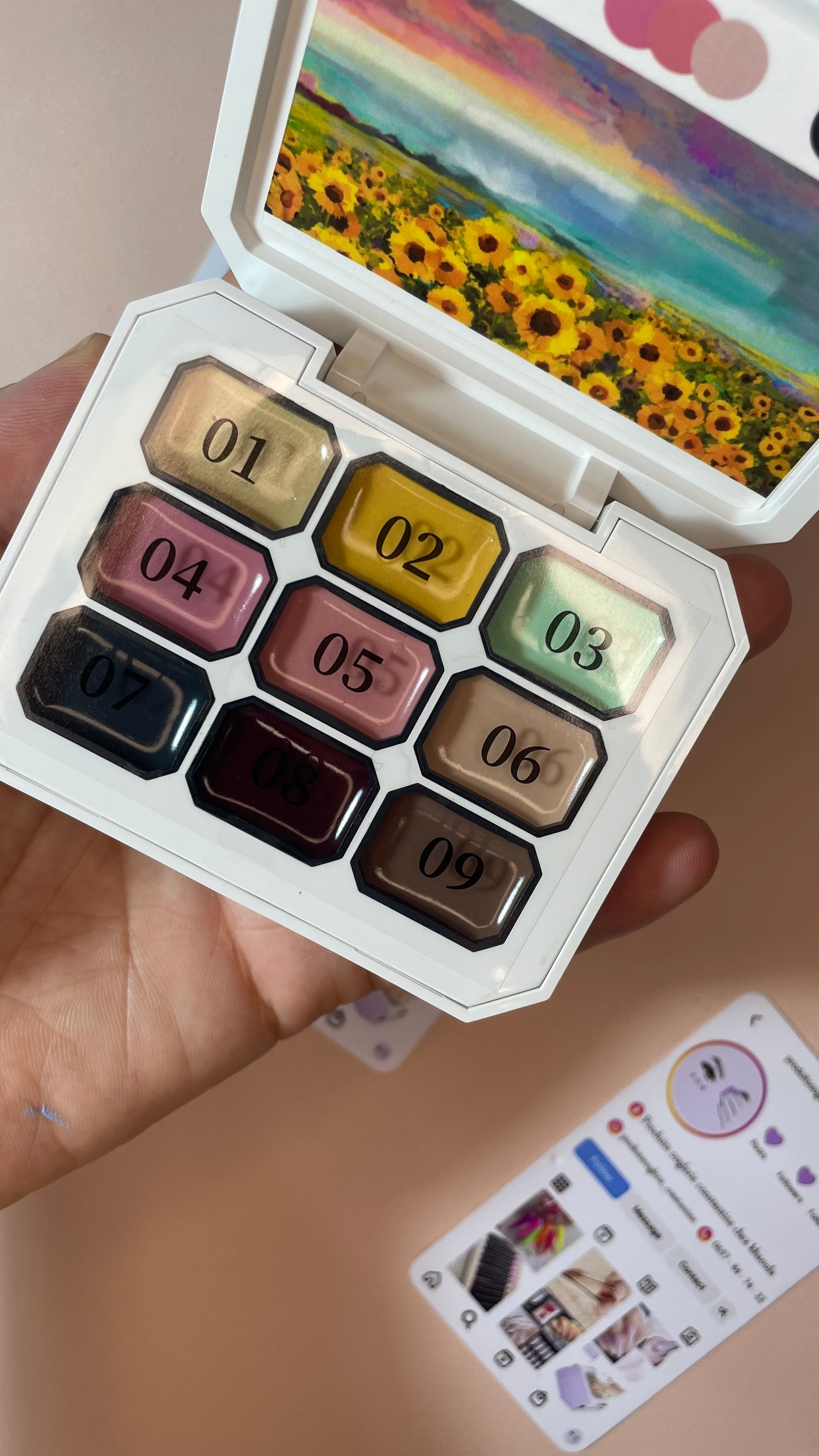 Pate painting gel