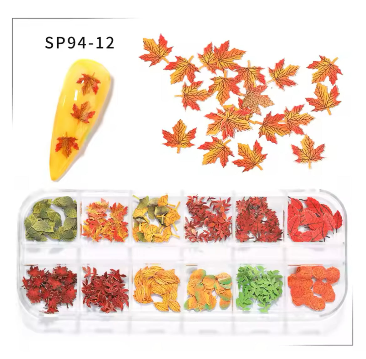 Déco feuilles d’automne mixtes