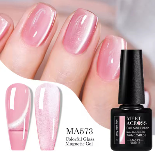 Cat eye meet across MA 7 ml pink série