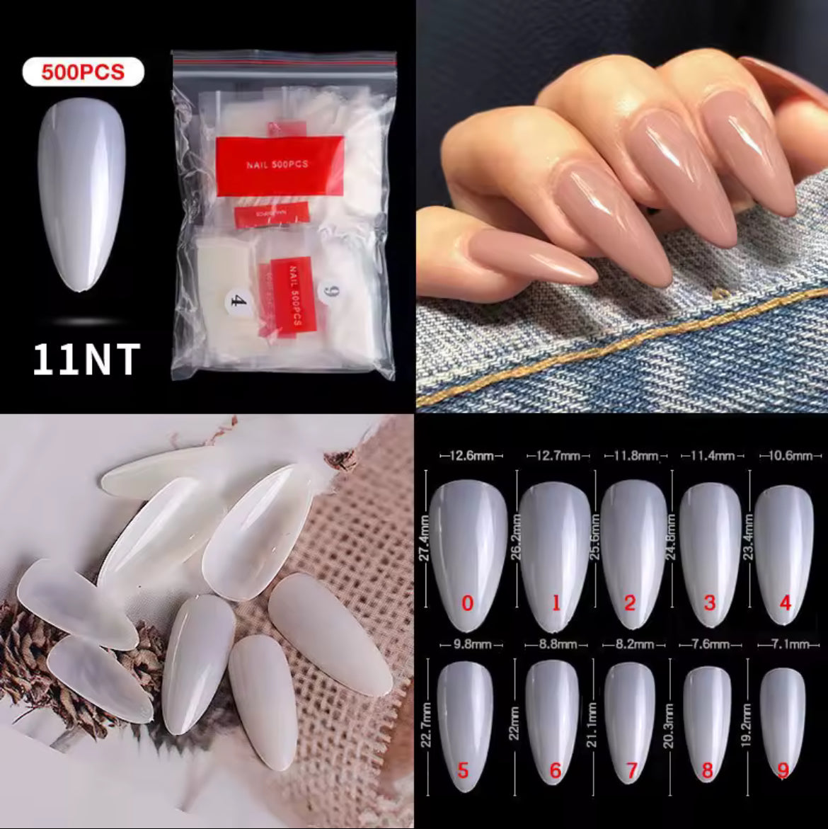 Capsules 11NT 500 pcs
