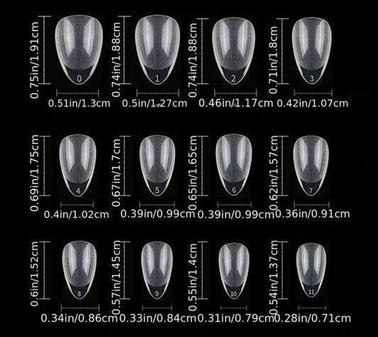 Capsules soft gel Forme amande super short 600 pca