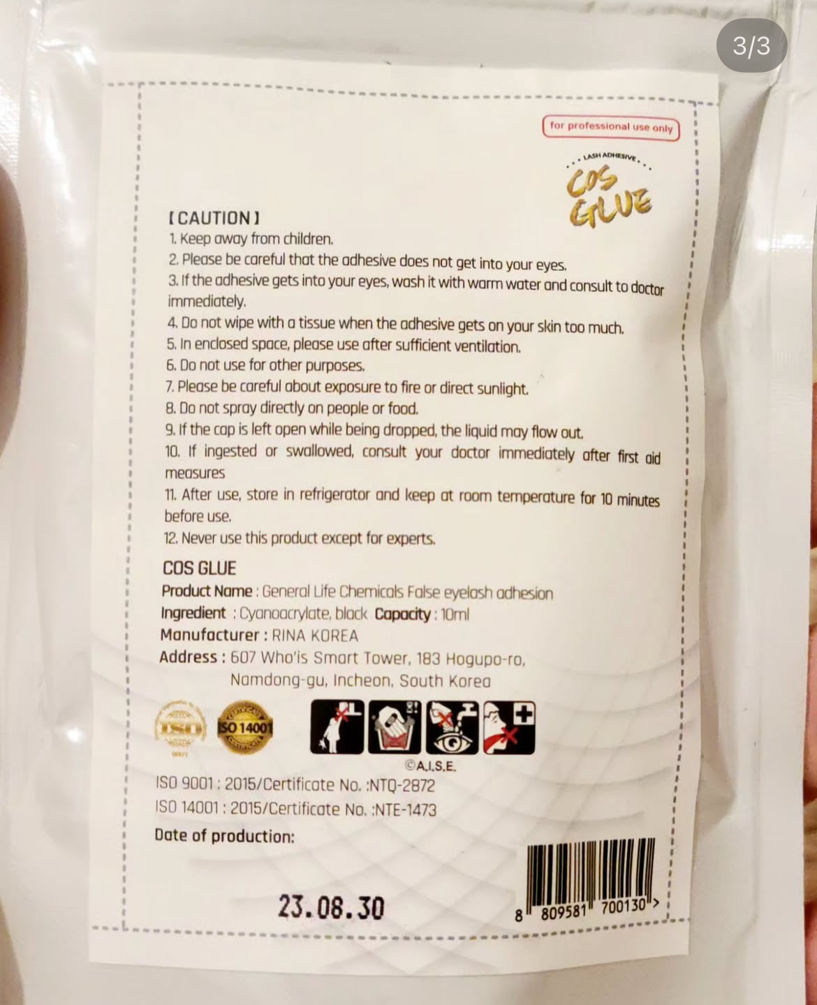 Colle Cos Original 10 ml