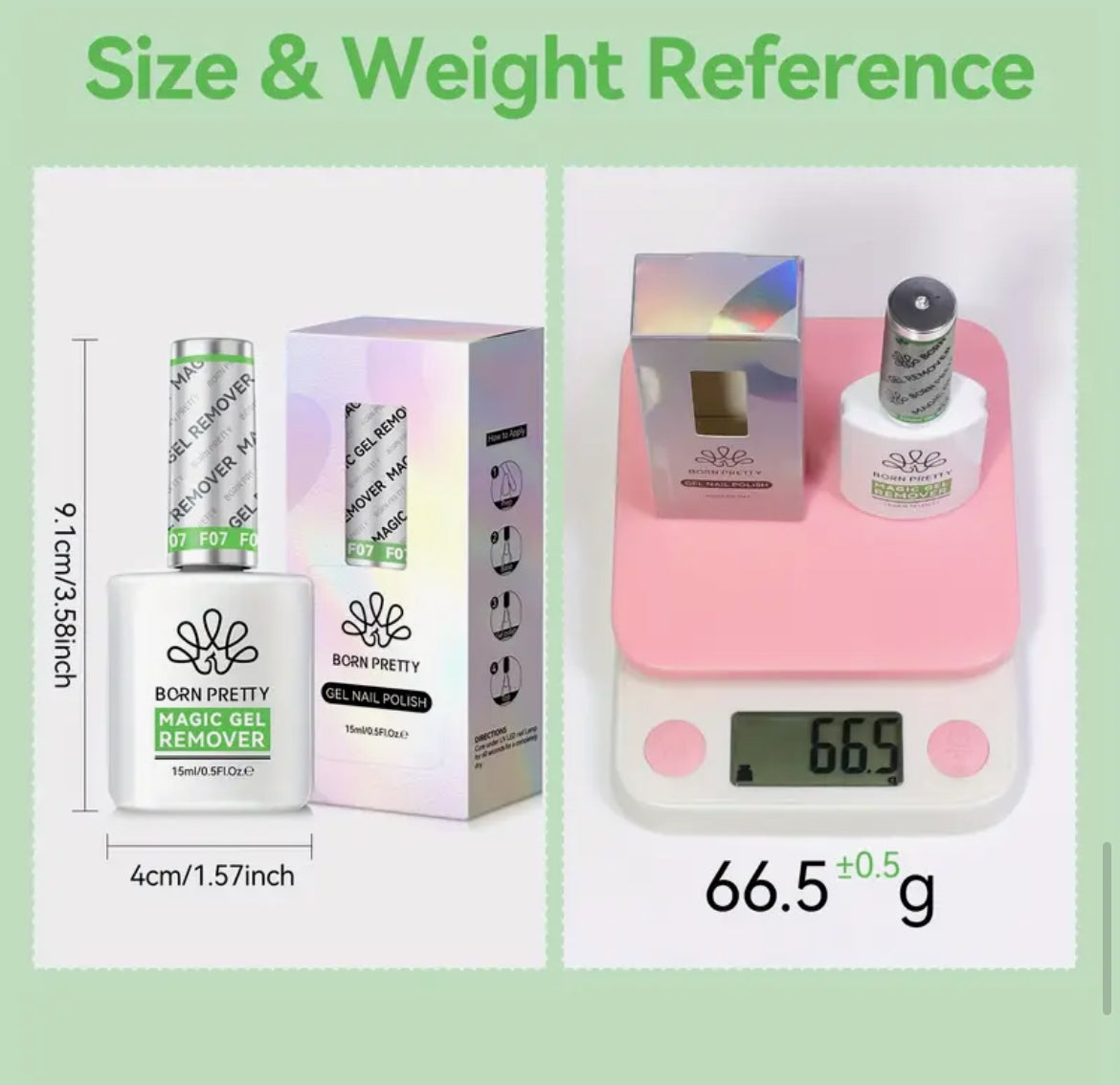 Magic gel remover