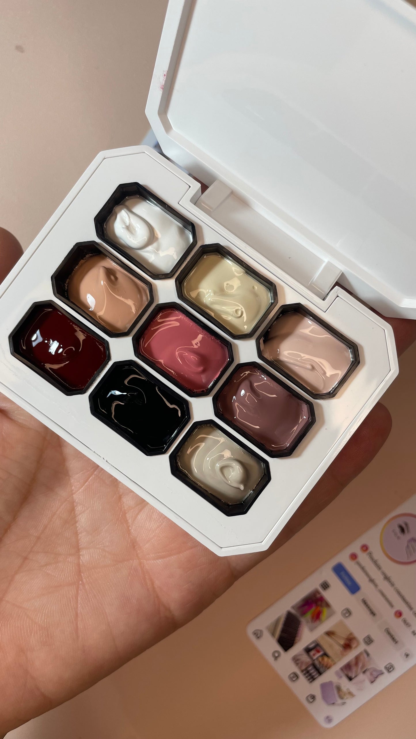 Pate painting gel