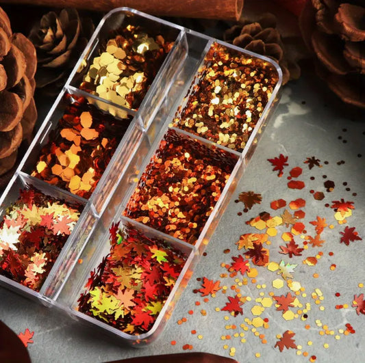 Décoration automnale 6 cases