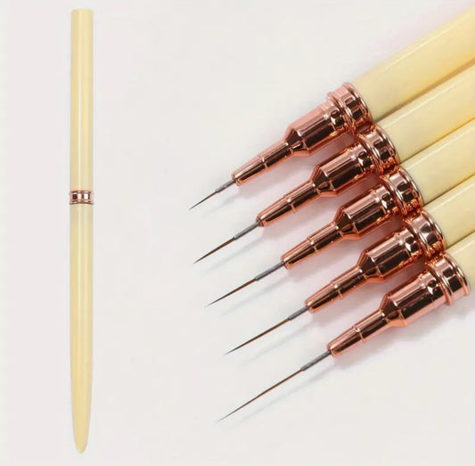 Kit de pinceaux nail art 5 pcs