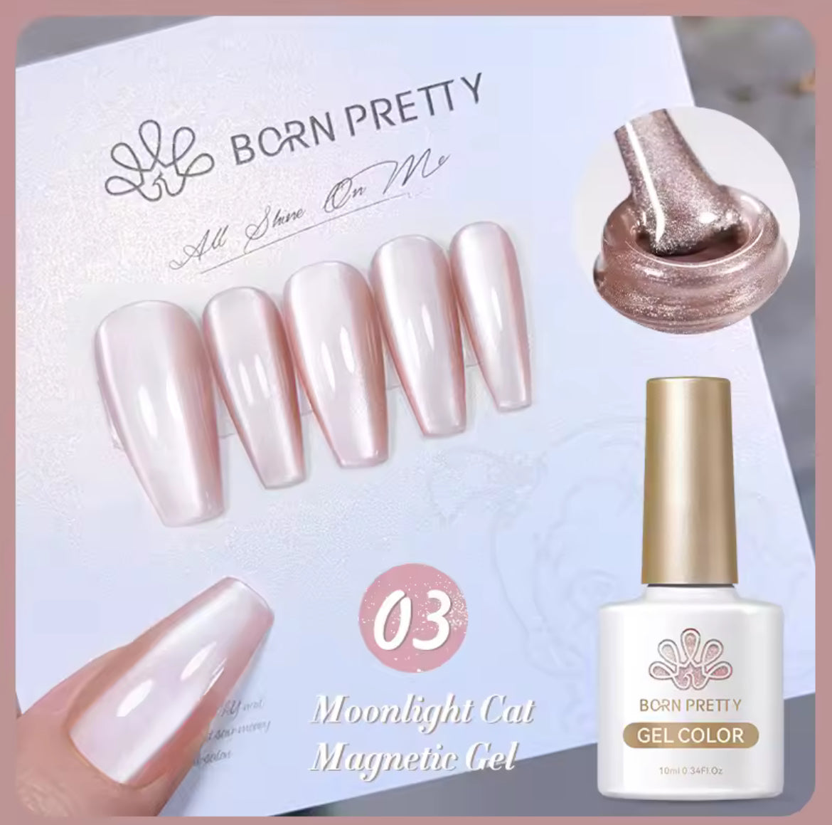 Cat eye moonlight born pretty 10 ml