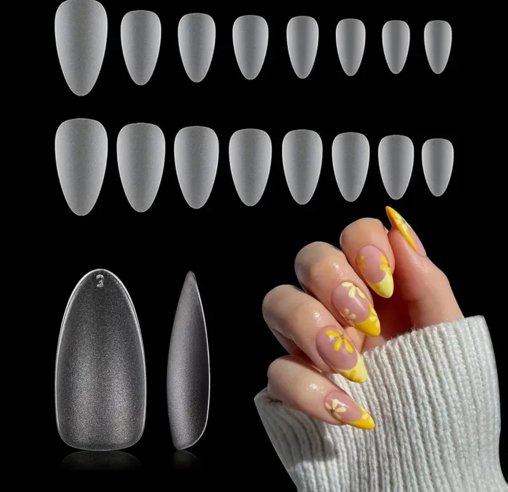 Capsules soft gel matte forme amande moyenne 420 pcs