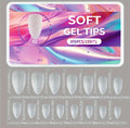 Capsules soft gel Forme amande moyenne mattifié 300 pcs / 02