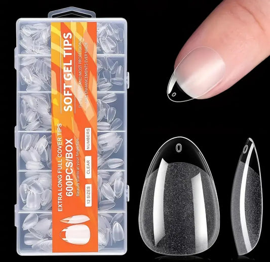 Capsules soft gel Forme amande super short 600 pca