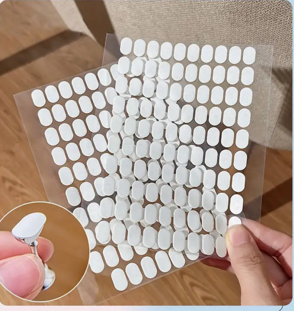 Pâte à fixe transparente facile à enlever et ne laisse pas des taches sur les capsules ou le support