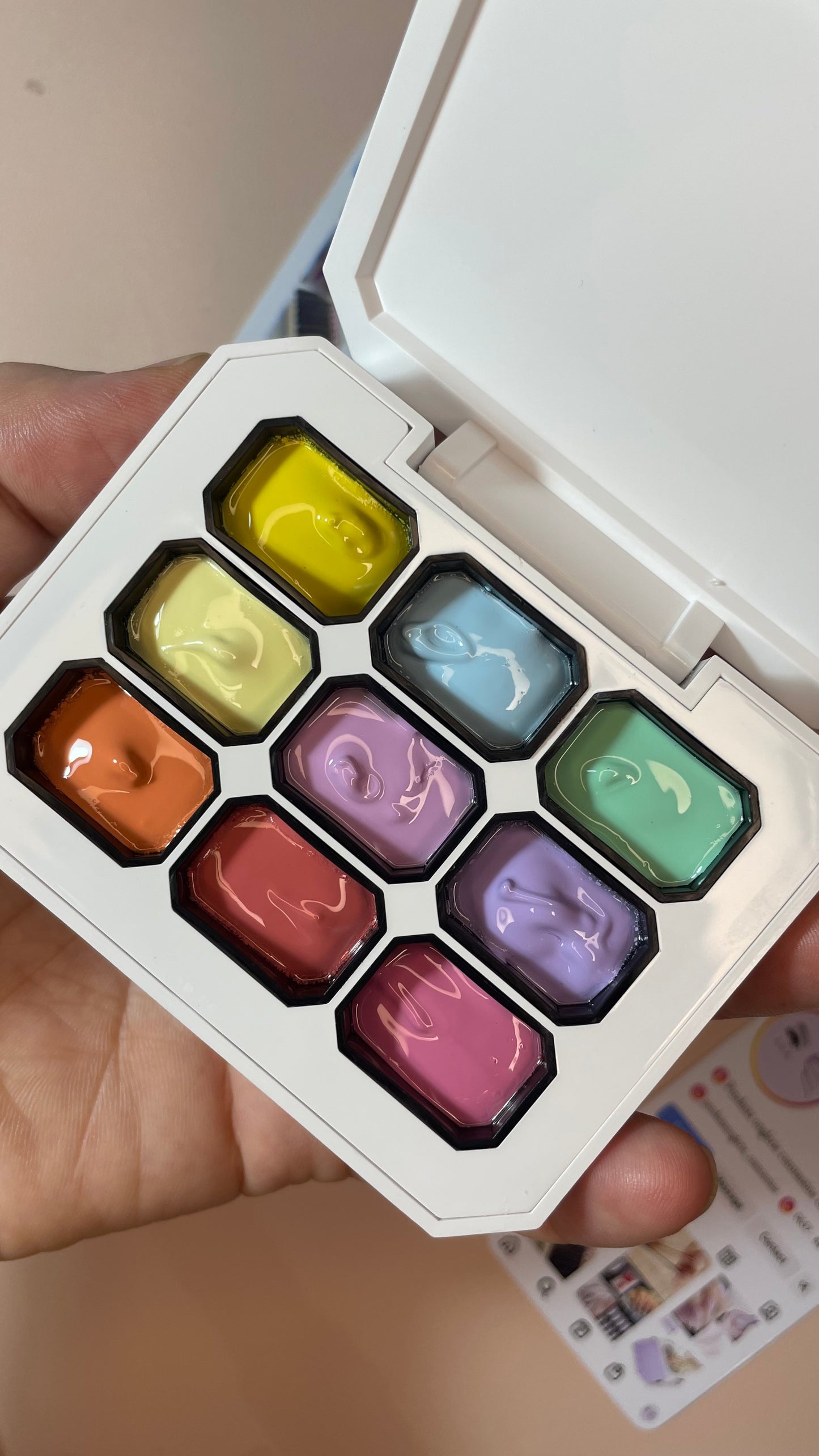 Pate painting gel