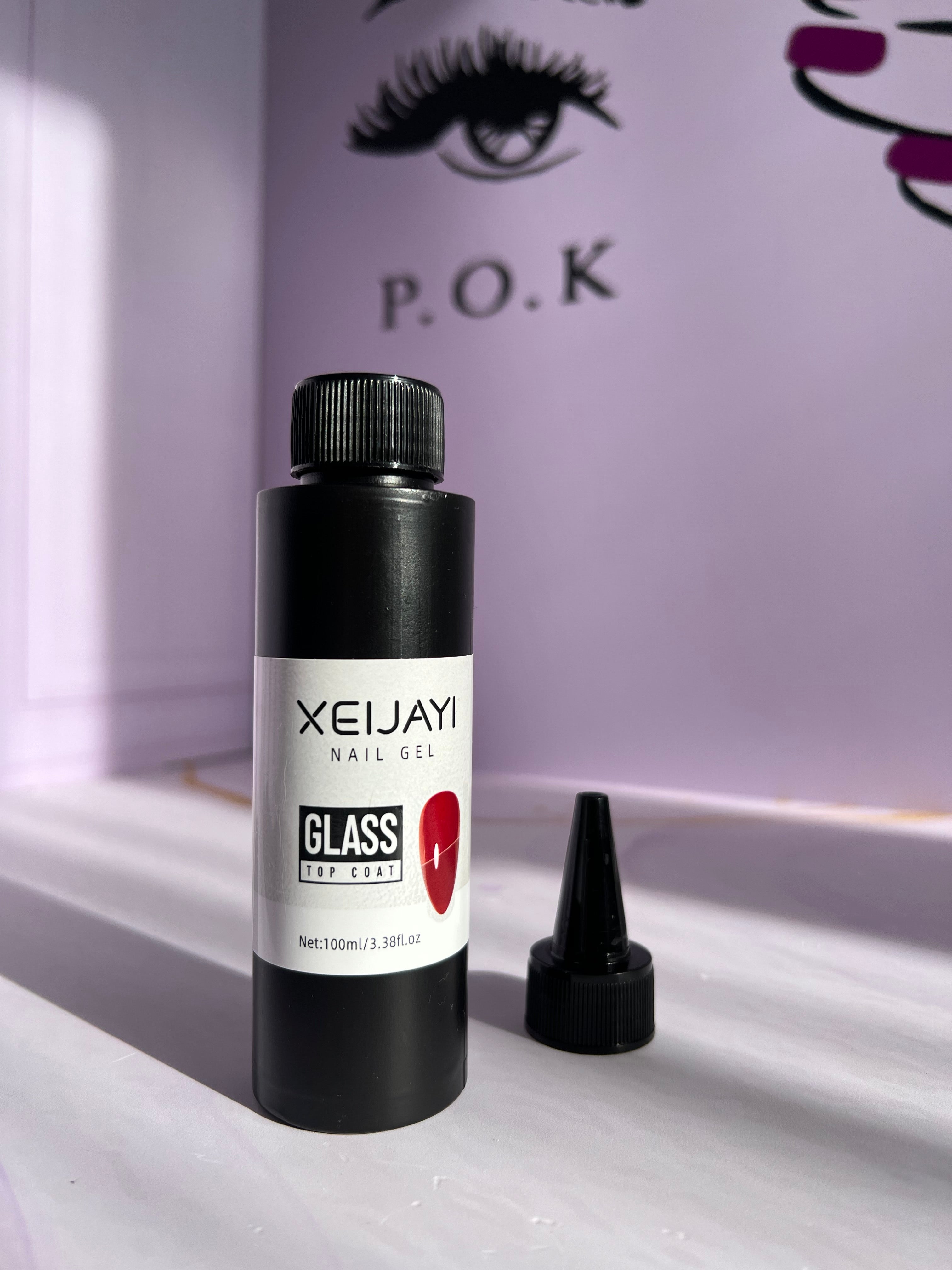 Glass top coat 100 ml la marque Xeijayi