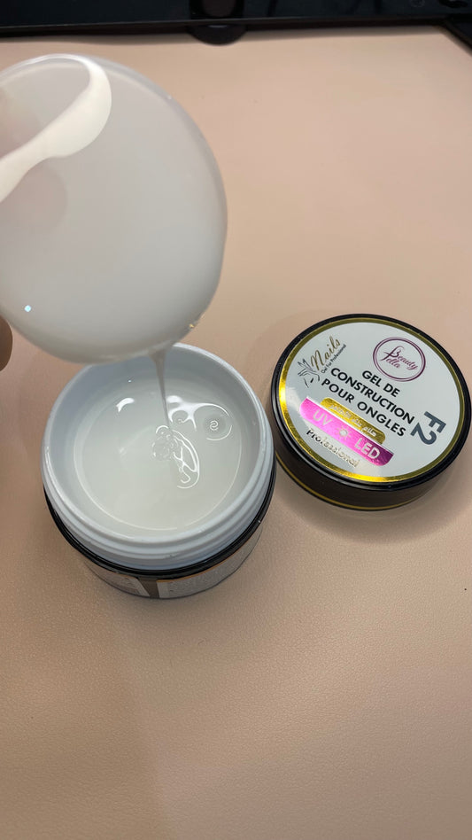 Gel de construction milky fulla beauty 50 ml