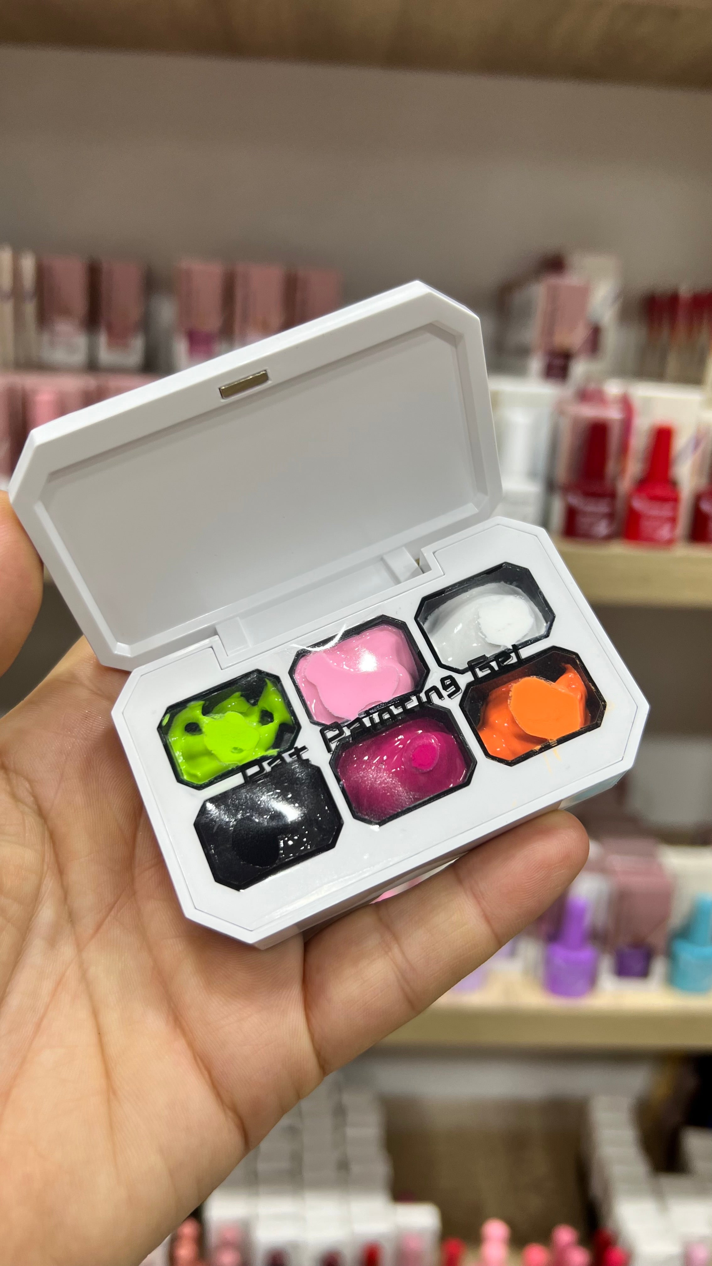 Pat painting gel 6 couleurs