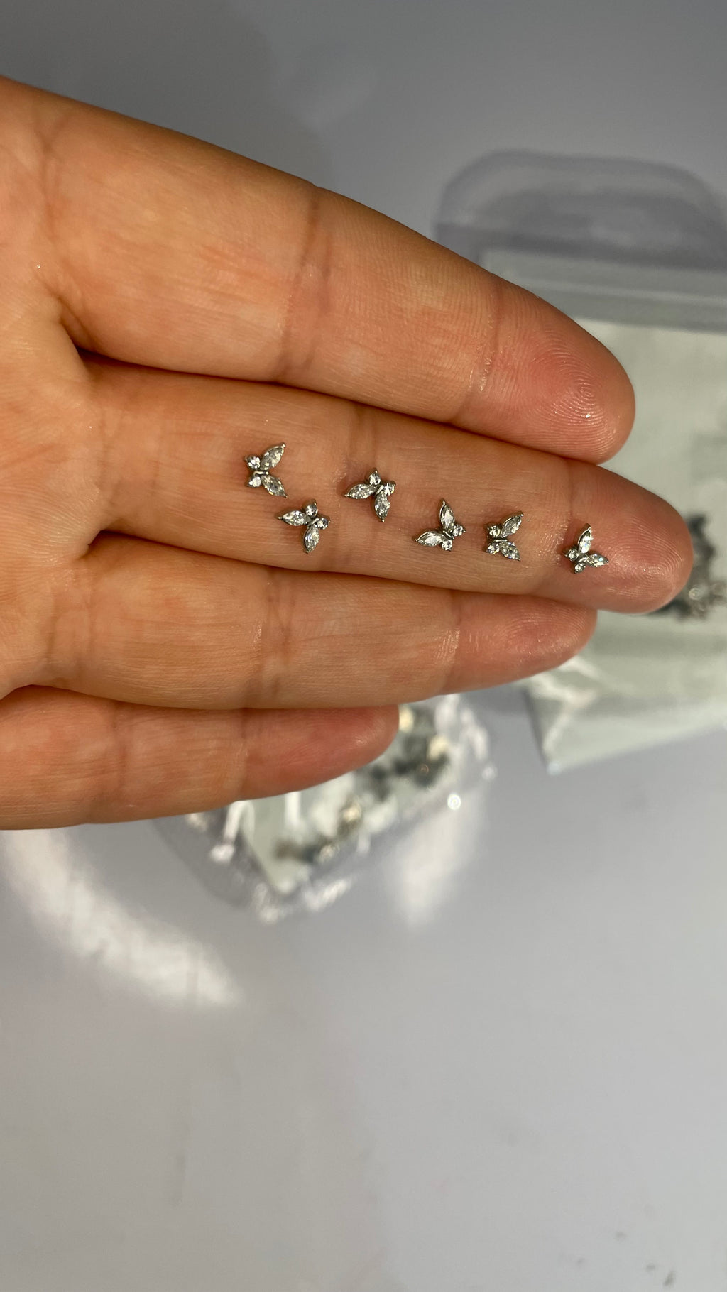 Papillons 5 pcs