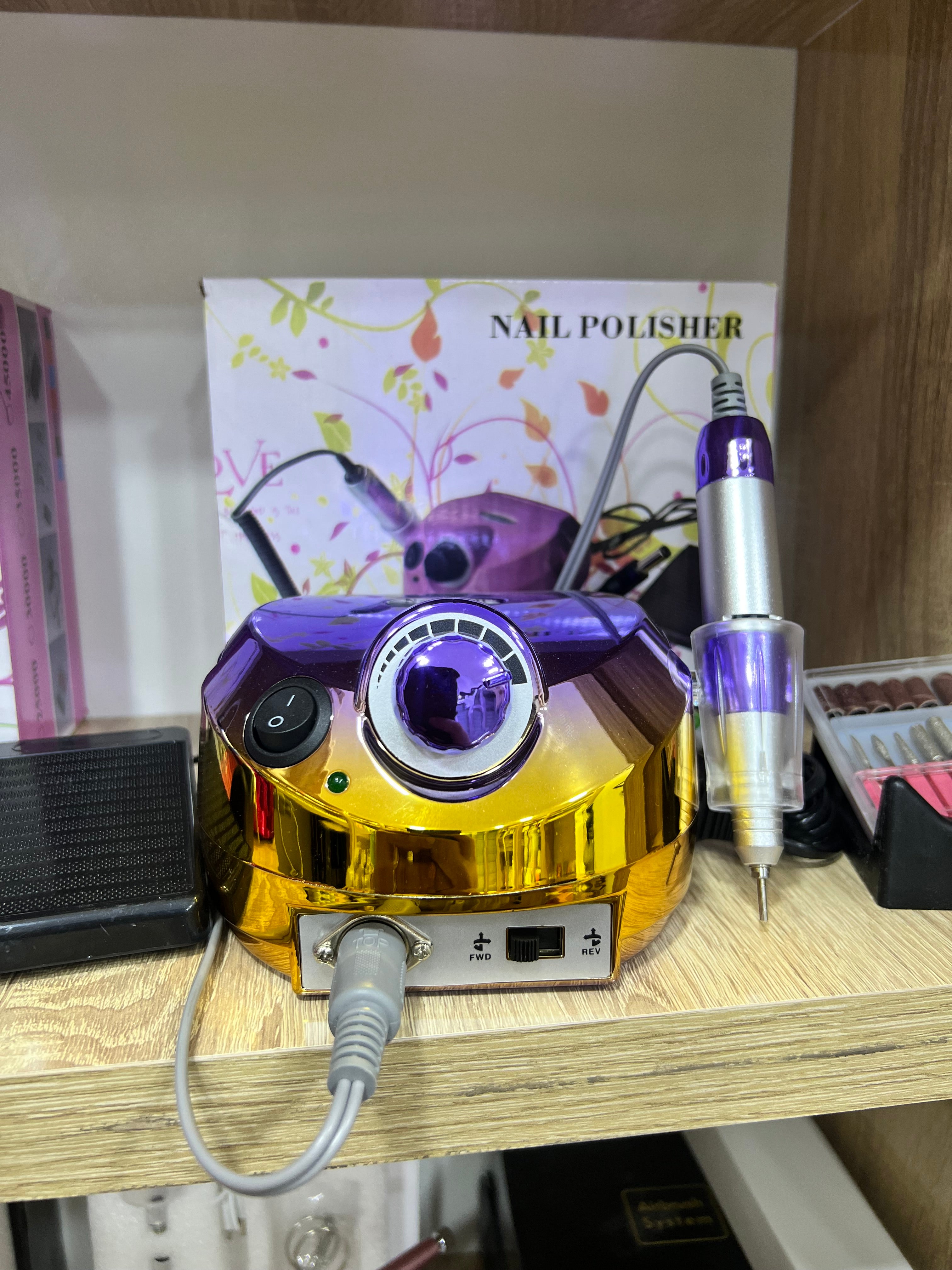Ponceuse nail drill 2eme choix 35000 tr/min multi couleurs