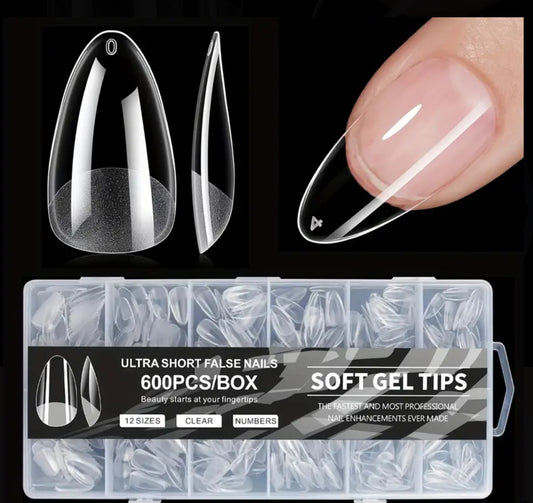 Capsules soft gel forme amande 600 pcs