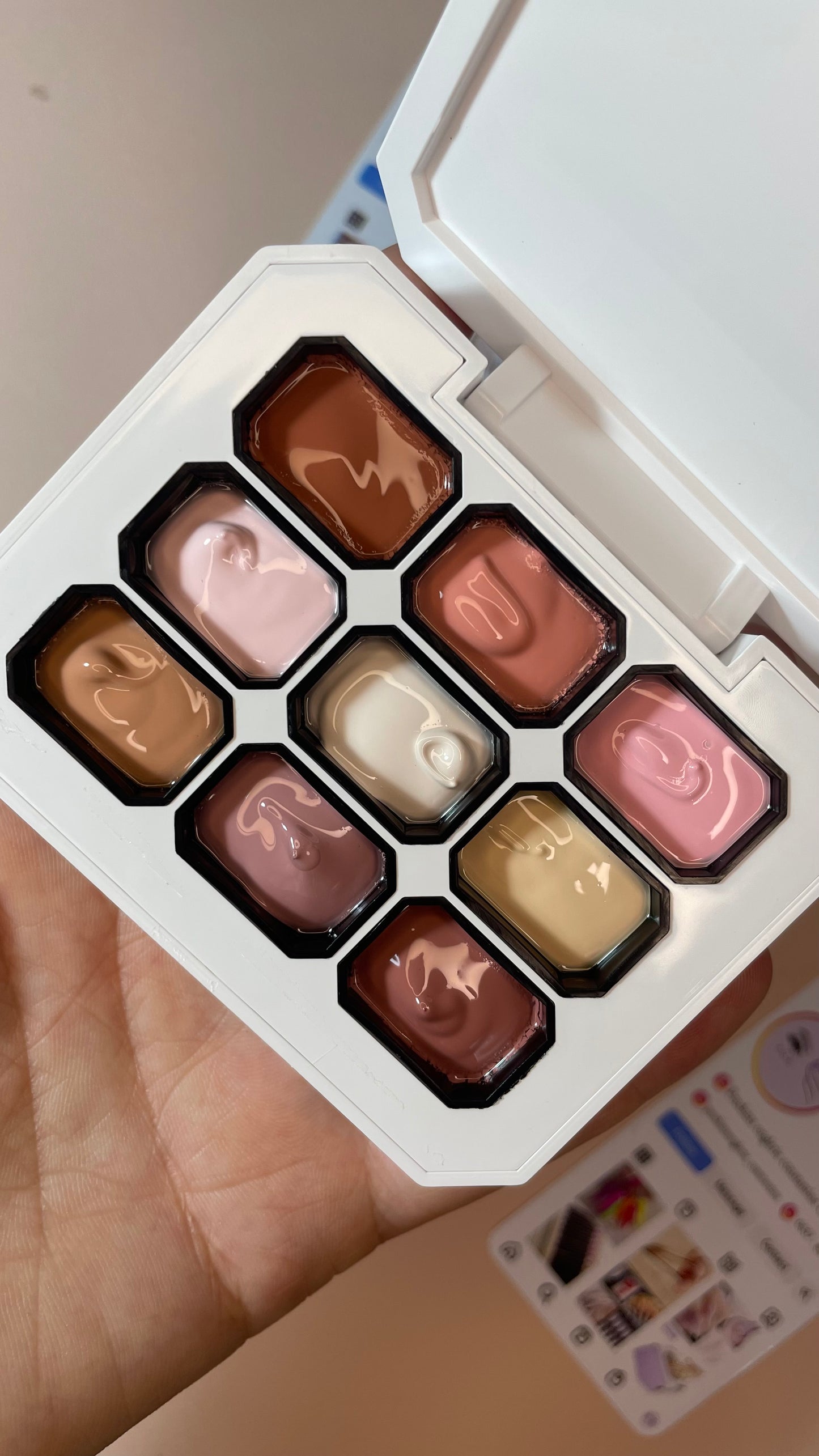 Pate painting gel