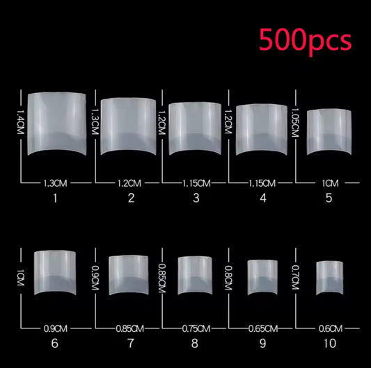 Capsules sourire courte 500 pcs