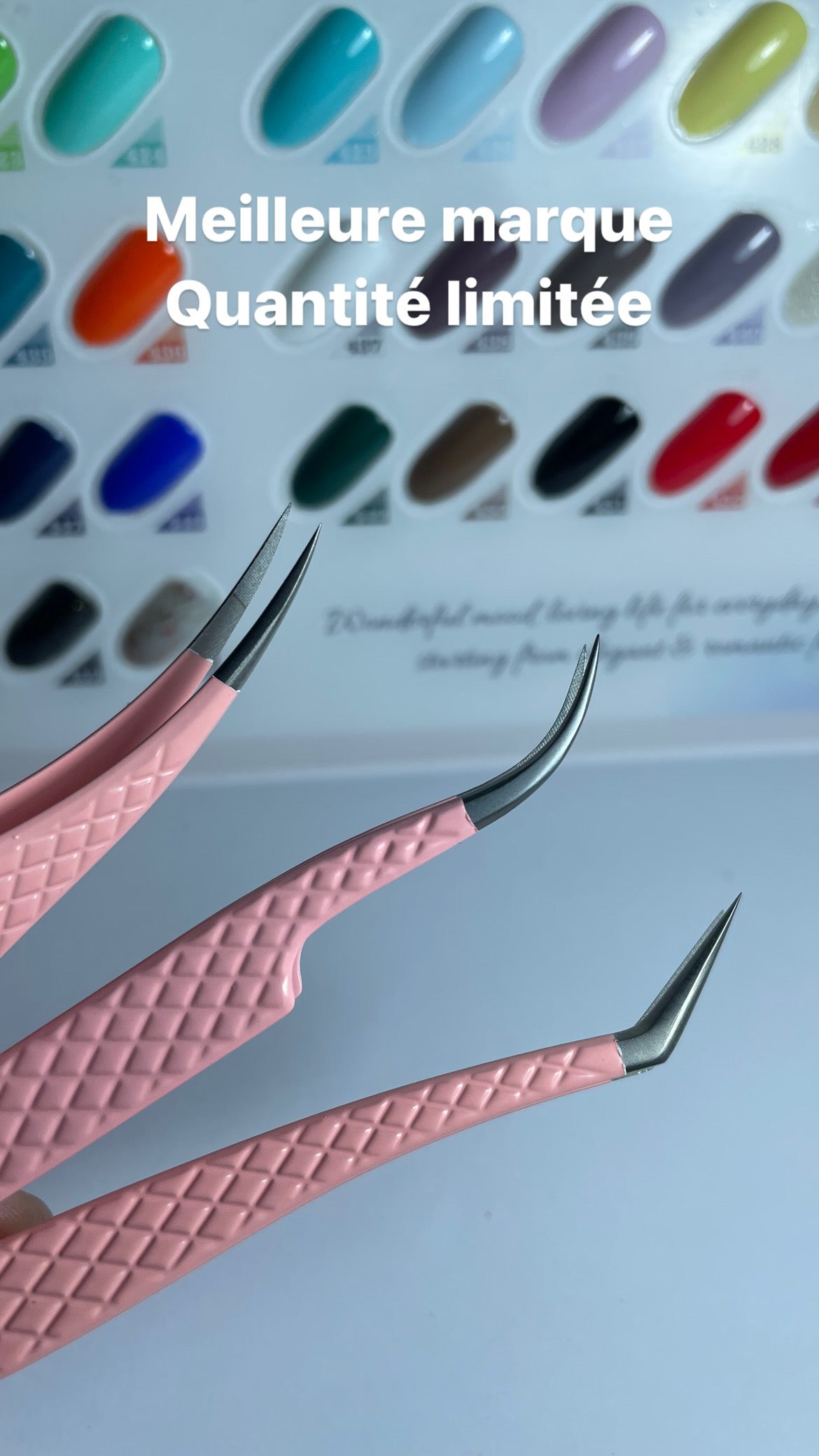 Pince extension de cils gemerry 1 piece