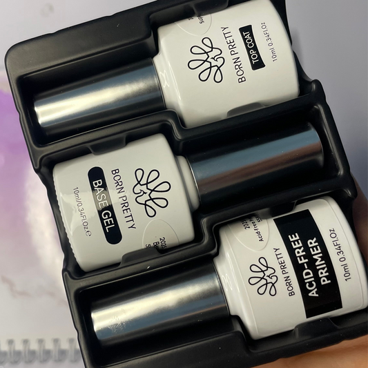 Kit primer ,base coat et top coat 10 ml