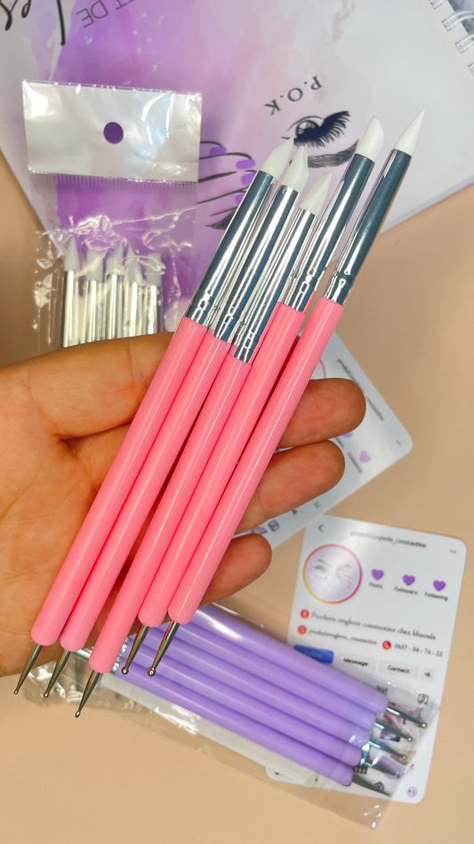 Kit Pinceaux gel 3d