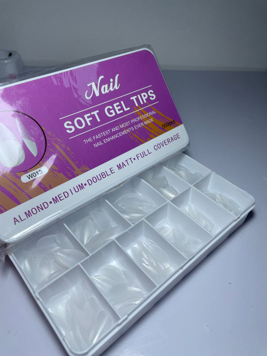 Soft gel amande longue
