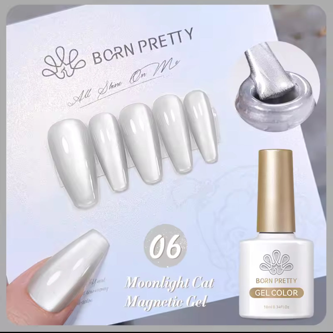 Cat eye moonlight born pretty 10 ml