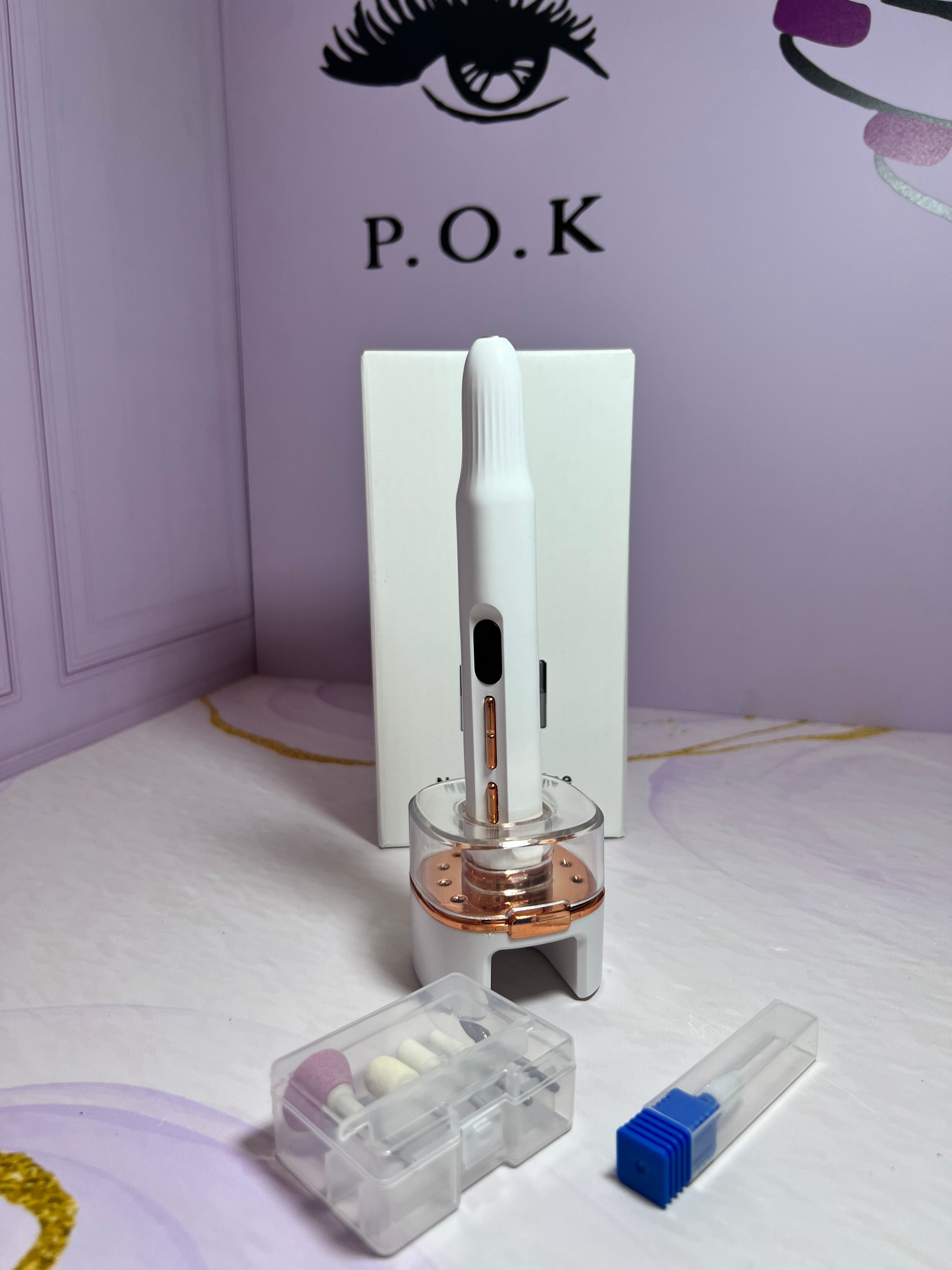 Kit Ponceuse + lampe 1 doigt