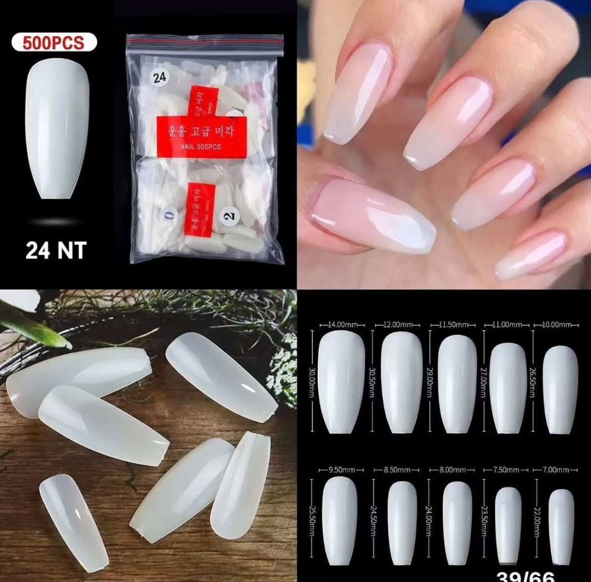 Capsules coffin long 500 pcs