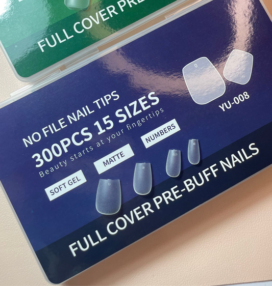 Capsules soft gel forme ballerine super short mattifié