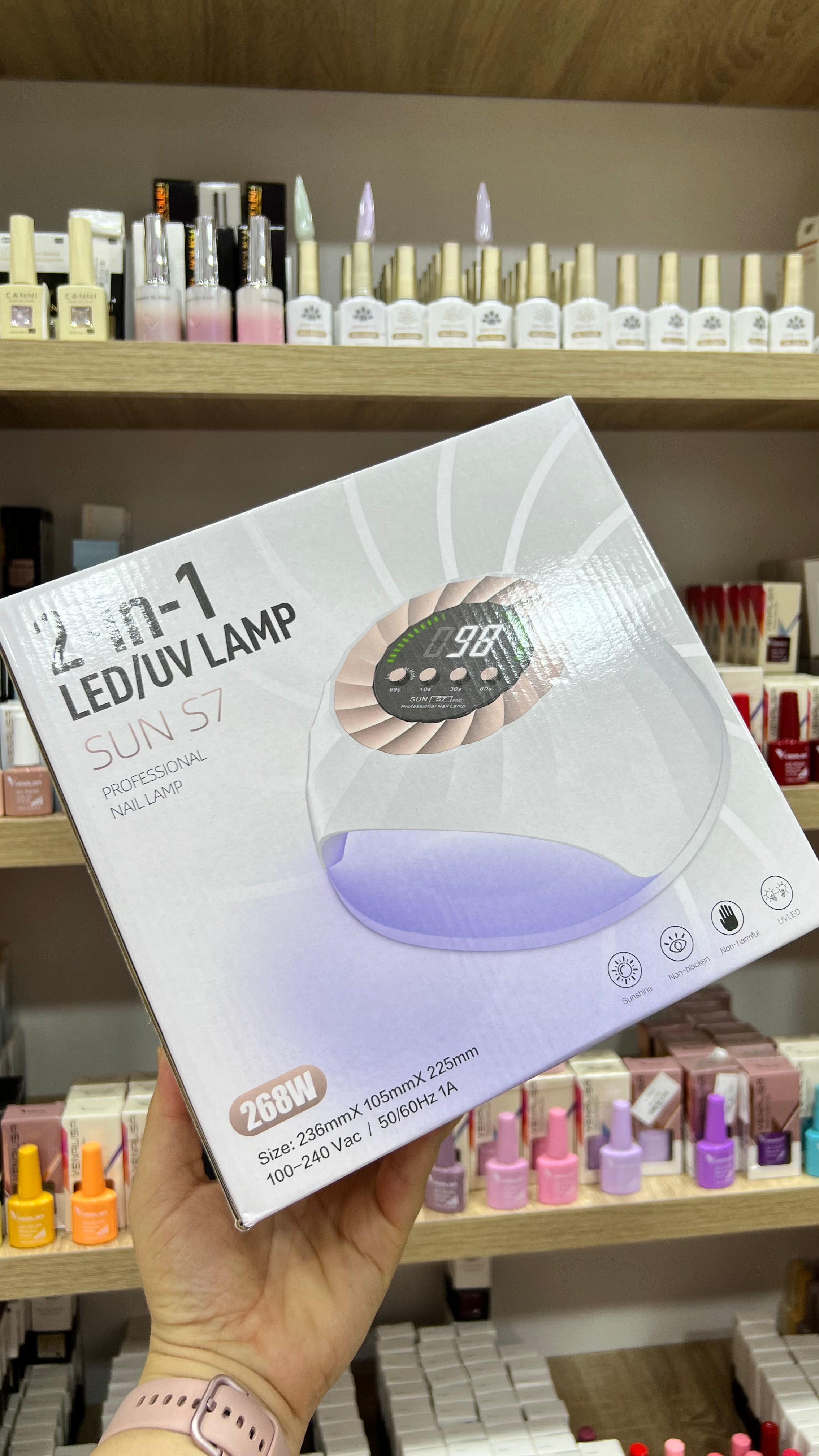 Lampe uv led sun 268 S7