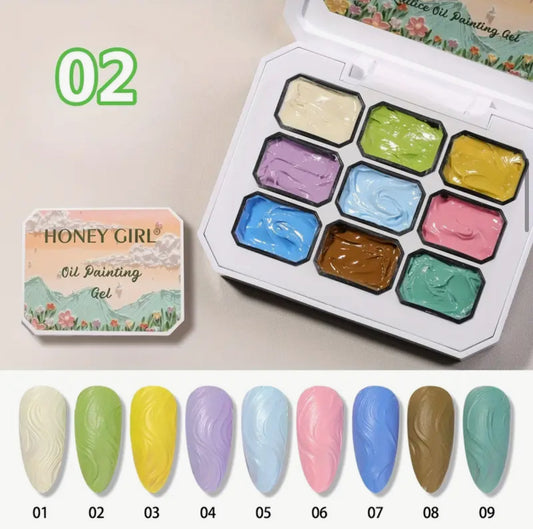 Pate painting gel