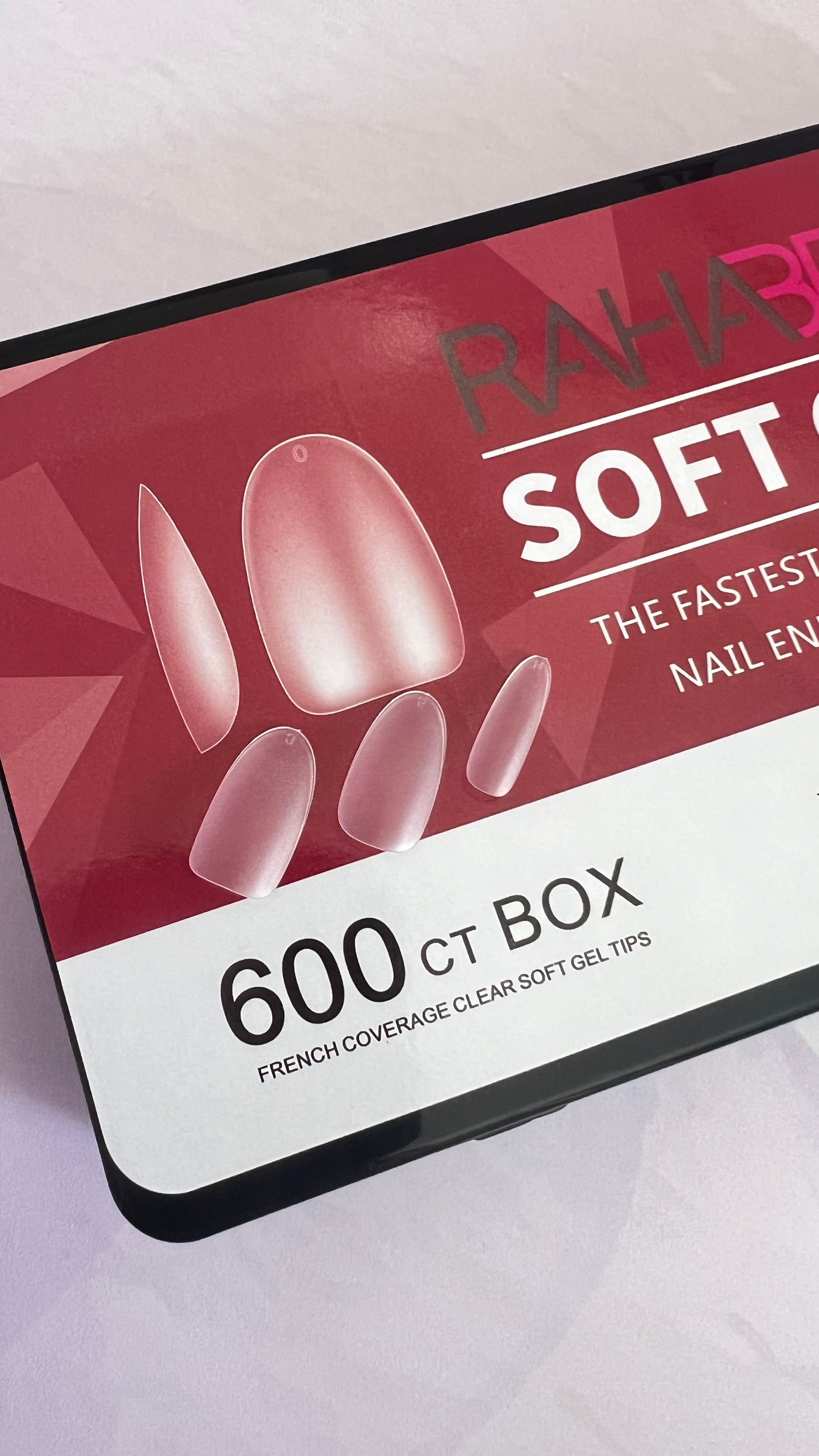 Capsules Raha beauty forme arrondie 600 pcs matte