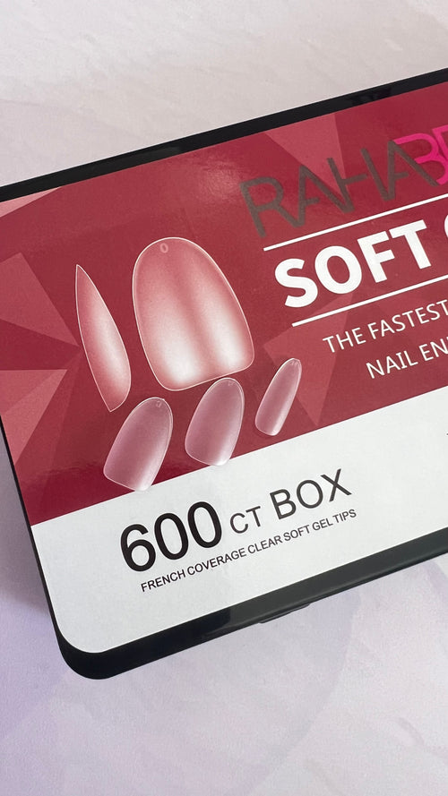 Capsules Raha beauty forme arrondie 600 pcs matte