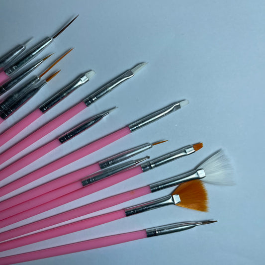 Kit pinceaux nail art