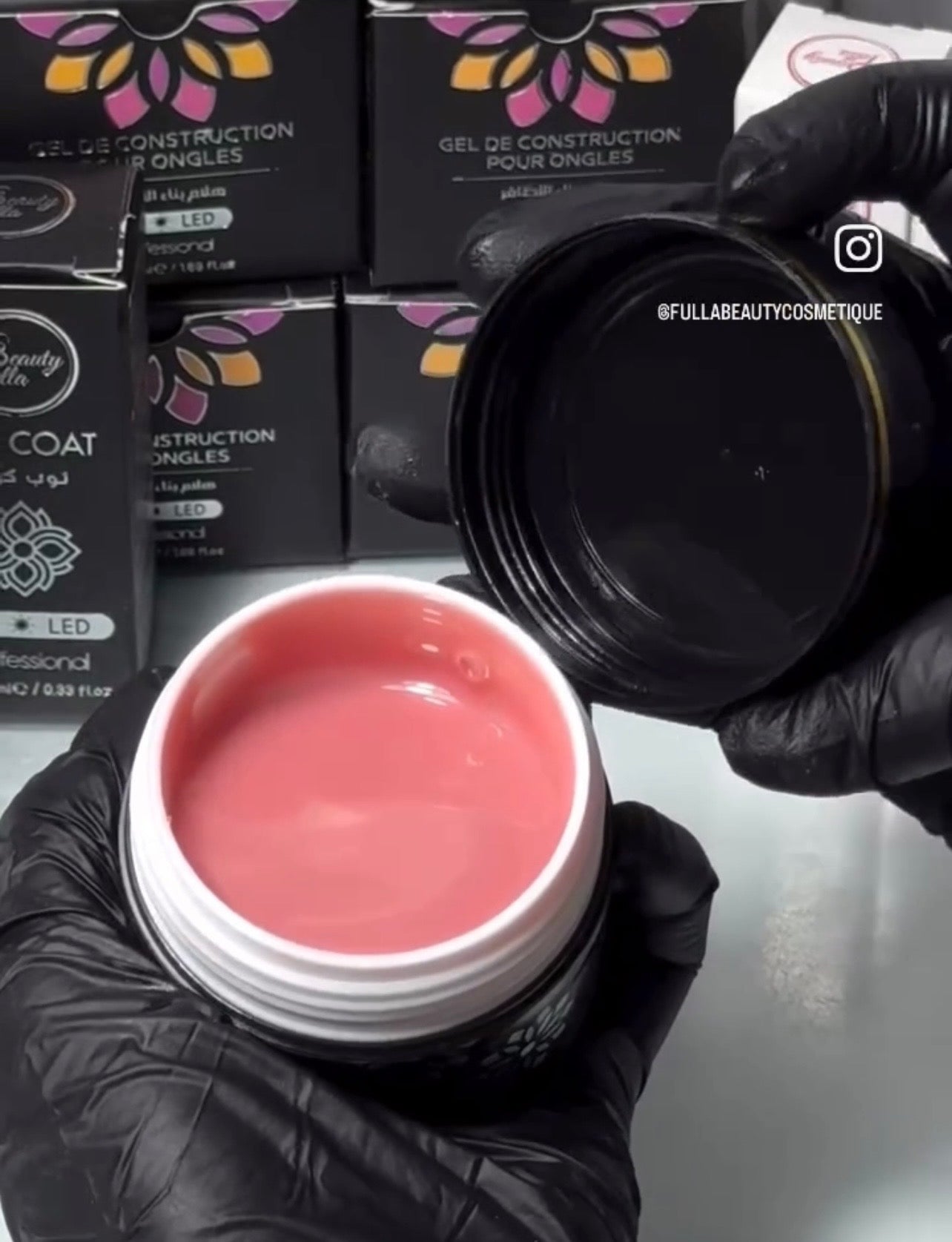 Gel auto-égalisant médium viscosité  Fulla beauty 50 ml