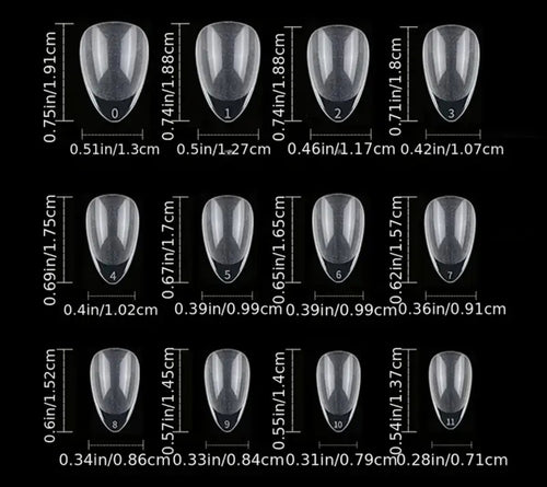 Capsules soft gel Forme amande super short 600 pca