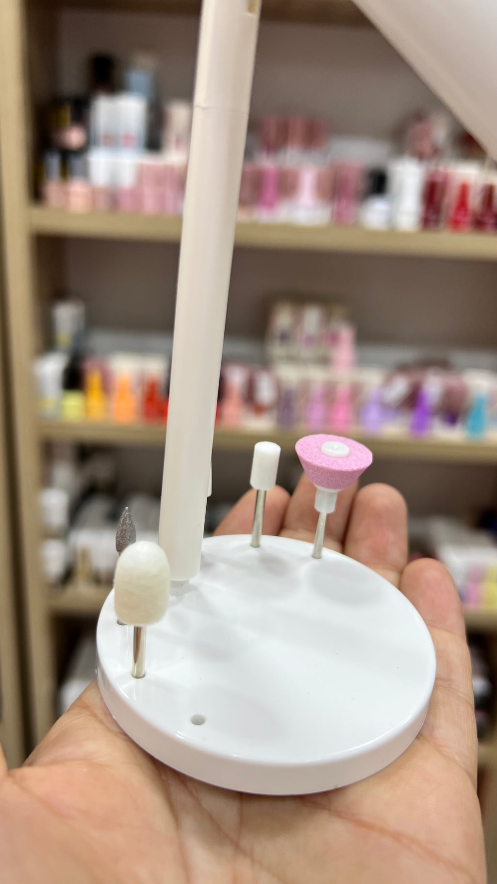 Ponceuse x lampe uv +6 embouts