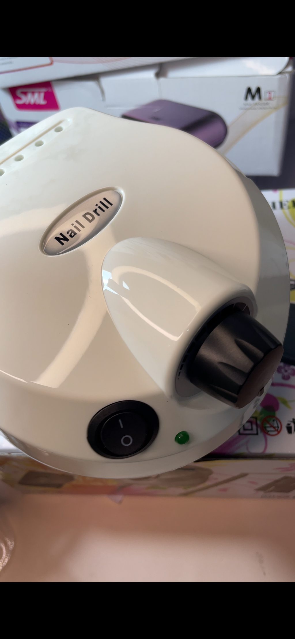 Ponceuse nail drill 1er choix qualité supérieure 35000 tr/min 4 couleurs