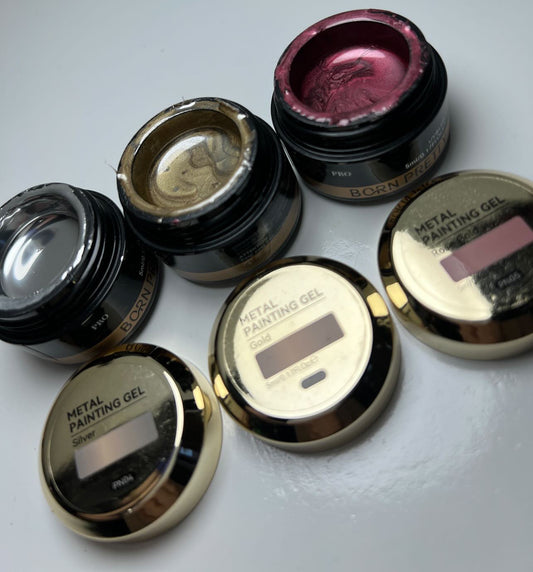Gel paint métallique born pretty