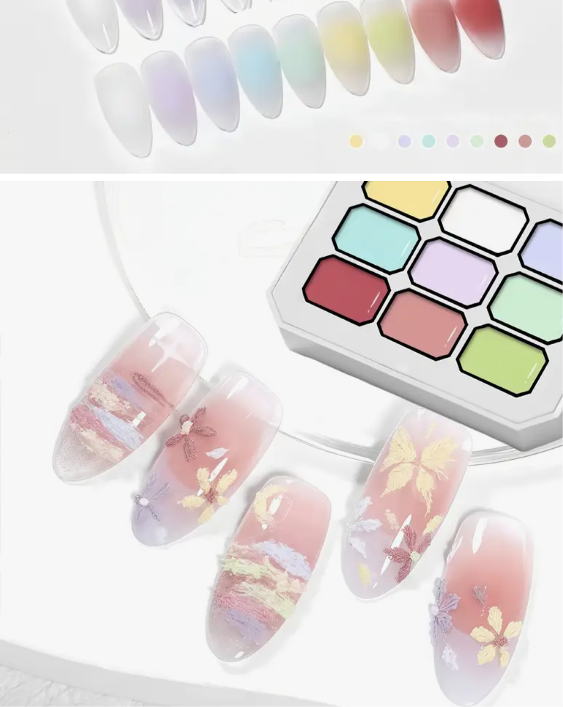 Pate painting gel