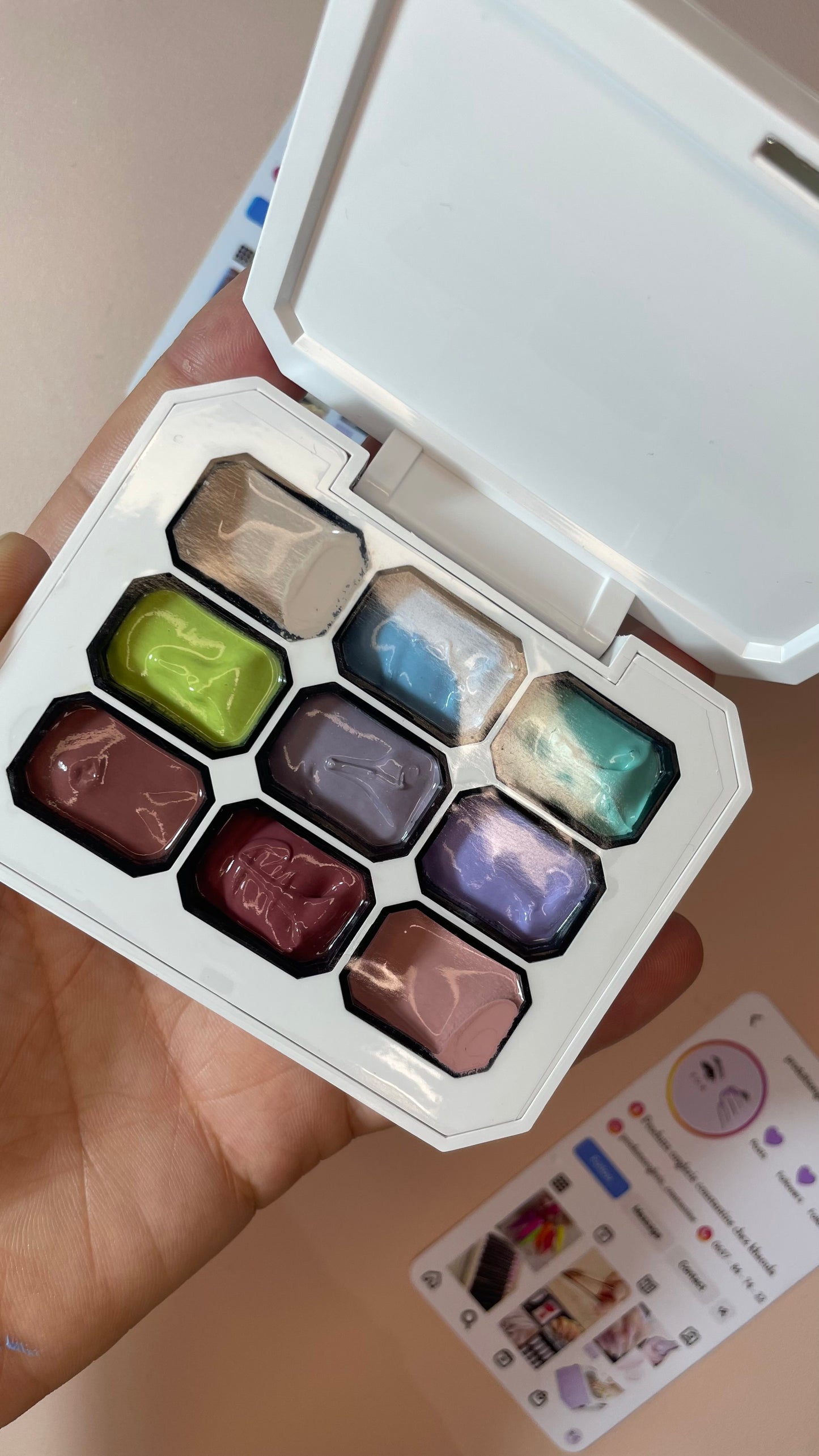 Pate painting gel