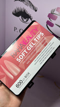 Capsules soft gel forme styletto Raha beauty 600 pcs