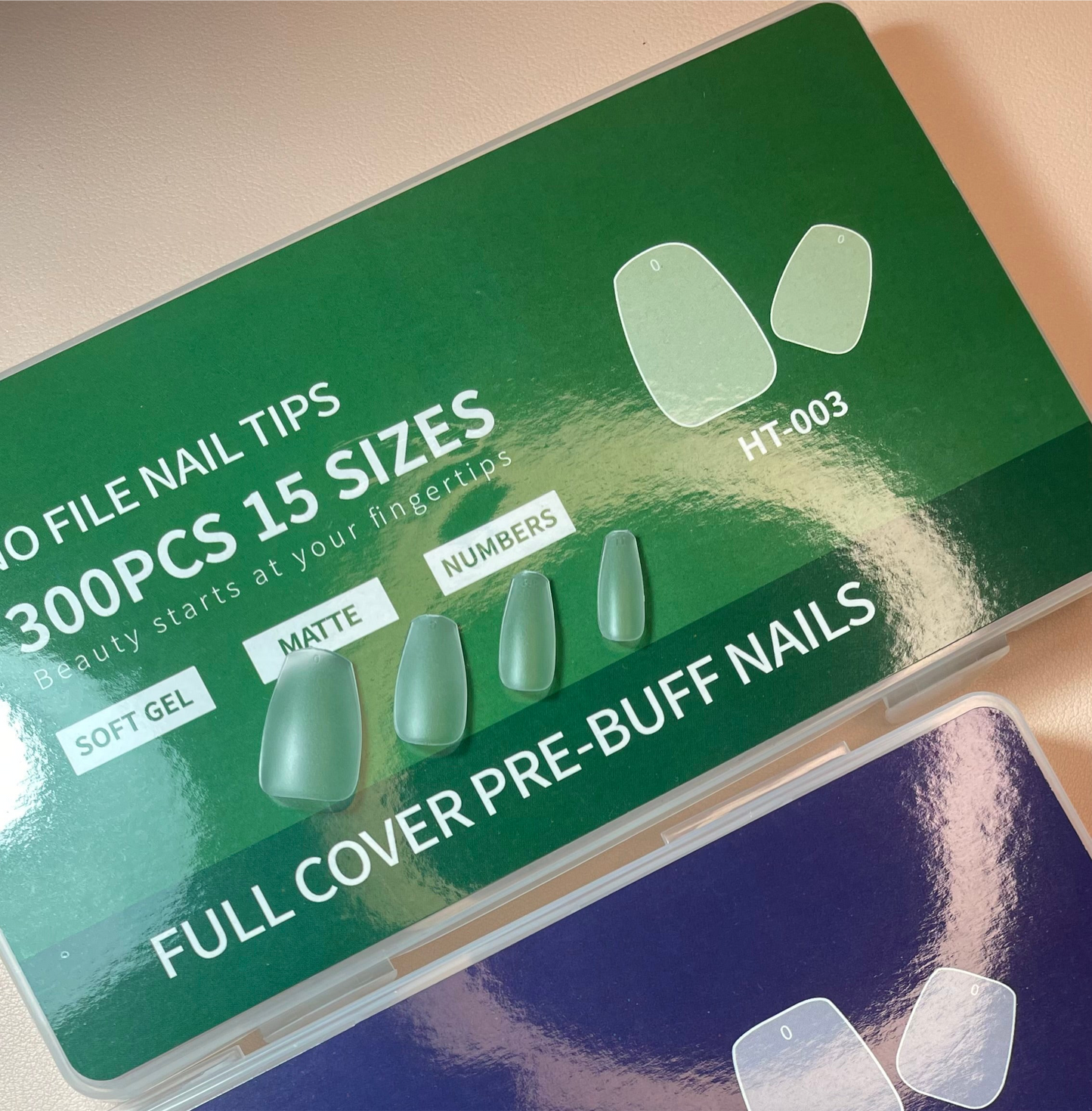 Forme ballerine courte matte 300 pcs