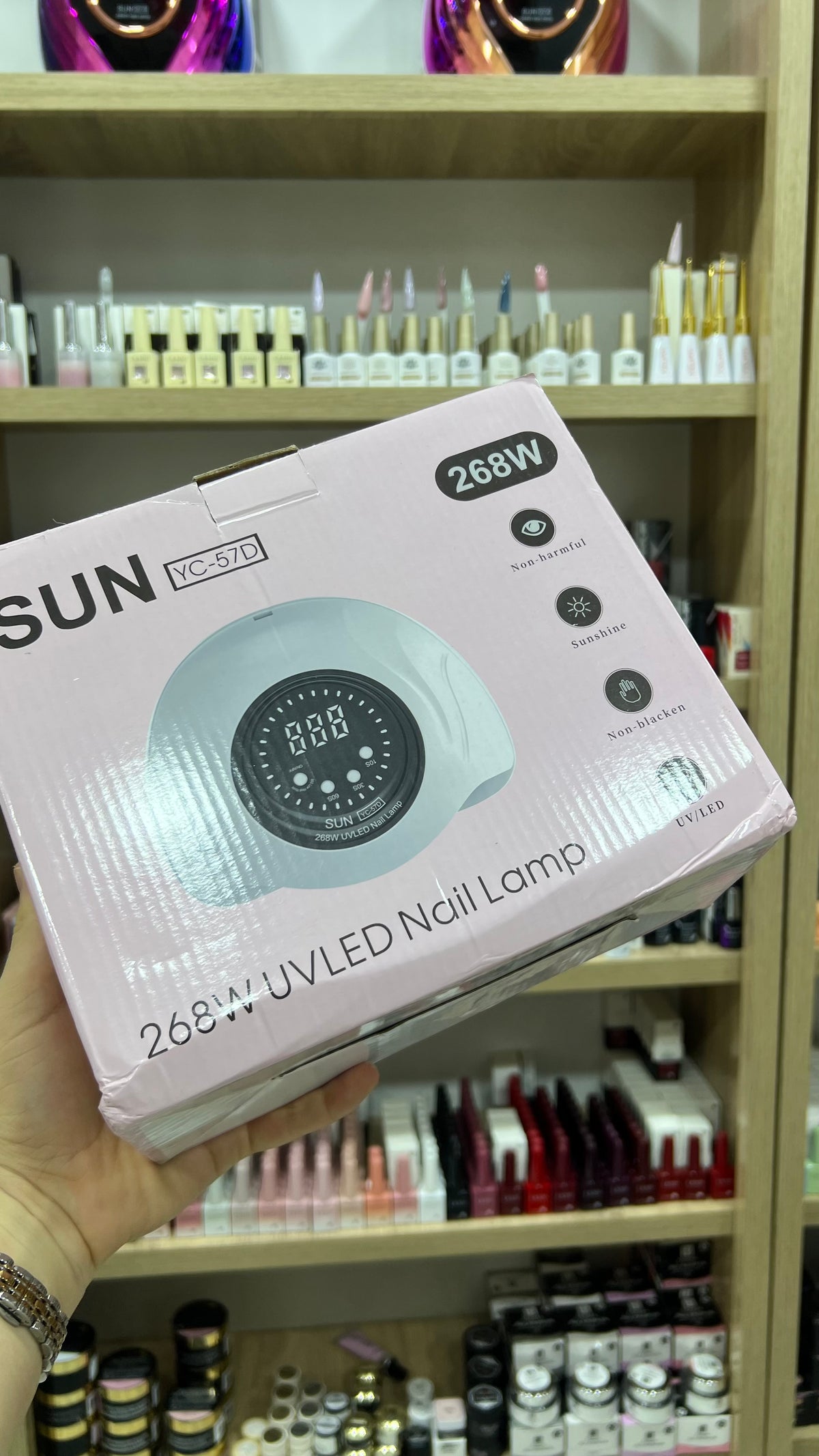 Lampe uv led 268 watt Sun YC-57D