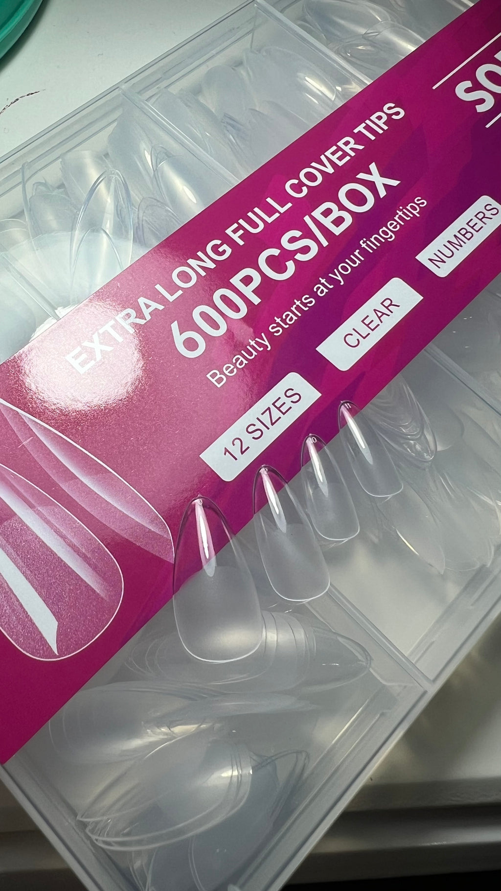 Capsules soft gel forme amande longue 600 pcs