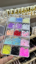 Déco marguerites 15 cases 15 couleurs tailles mixtes